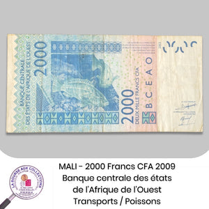 MALI - 2 000 Francs CFA 2009 - Pick.416Dh