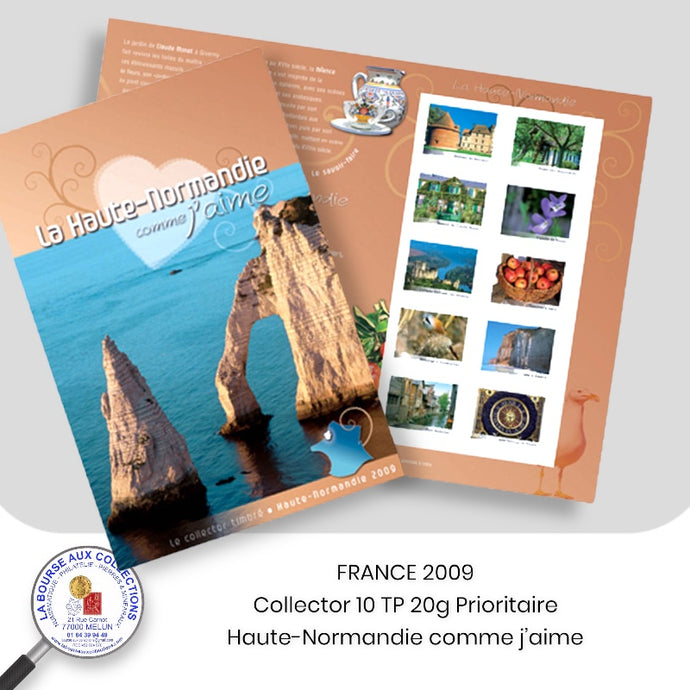 2009 - Collector  10 TP - La Haute-Normandie comme j'aime -