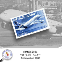 Charger l&#39;image dans la galerie, 2006 - Y&amp;T PA 69 - Avion Airbus A380 - NEUF **
