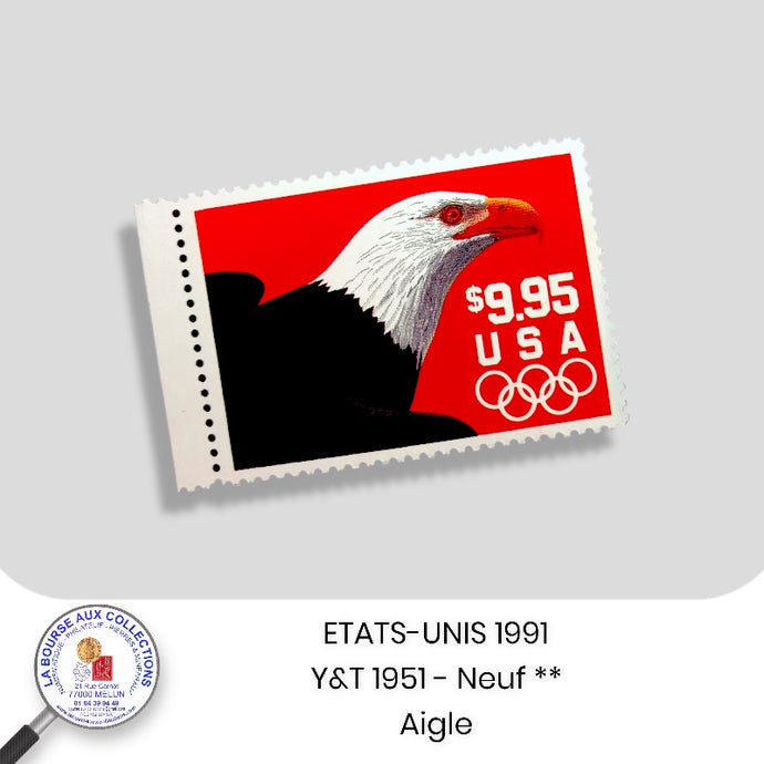 ETATS-UNIS 1991 - Y&T 1951 - Aigle - Neufs **
