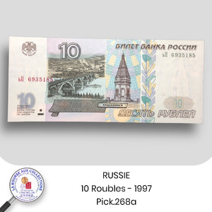RUSSIE - 10 Roubles 1997  - Pick.268a - NEUF / UNC