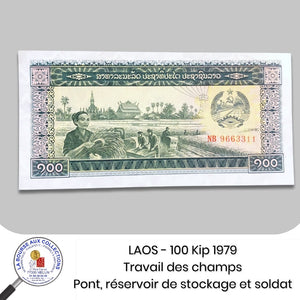 LAOS - 100 Kip 1979 - Pick30a