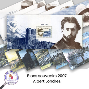 2007- Blocs souvenirs n° 17/22 - Albert Londres - Neuf **