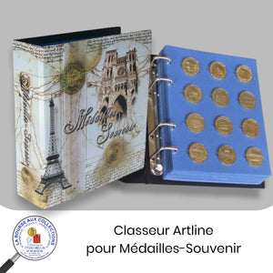 Classeur Artline pour Médailles-Souvenir.