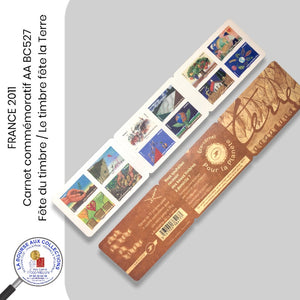 Carnet Commémoratif BC526 Fête du Timbre. Le timbre fête la Terre Timbres  neufs ** Année 2011