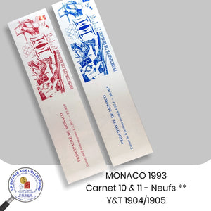 MONACO 1993 - Carnets n° 10 & 11 - Jeux Olympiques - Neuf **