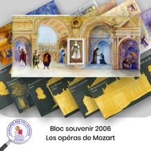 Charger l&#39;image dans la galerie, 2006 - Blocs souvenirs n° 7/12 - Les opéras de Mozart - Neuf **

