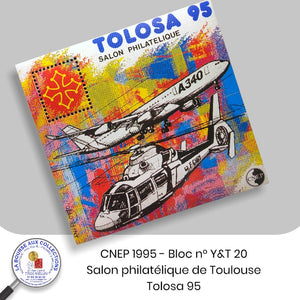 CNEP 1995 - Bloc n° Y&T 20 - Salon philatélique de Toulouse - Tolosa 95