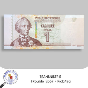 TRANSNISTRIE - 1 Rouble  2007  - Pick.42a - NEUF/UNC