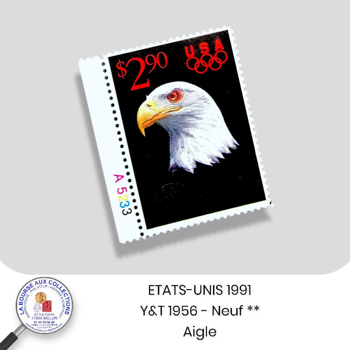 ETATS-UNIS 1991 - Y&T 1956 - Aigle - Neufs **
