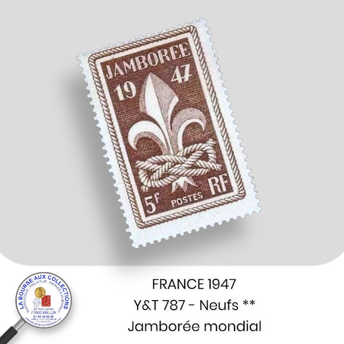 1947 - Y&T 787 - Jamboree mondial, à Moisson - Neuf **