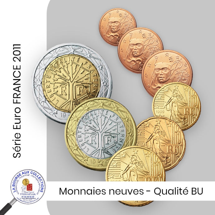 Série EURO FRANCE 2011 - Issue de BU