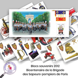 2011 - Blocs souvenirs n° 59/64 - Bicentenaire de la Brigade des Sapeurs-pompiers de Paris   - Neuf **