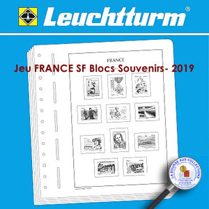 Leuchtturm - Jeu FRANCE SF Blocs Souvenirs - 2019