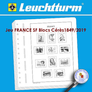 Leuchtturm - Jeu FRANCE SF  Blocs "Cérès 1849-2019