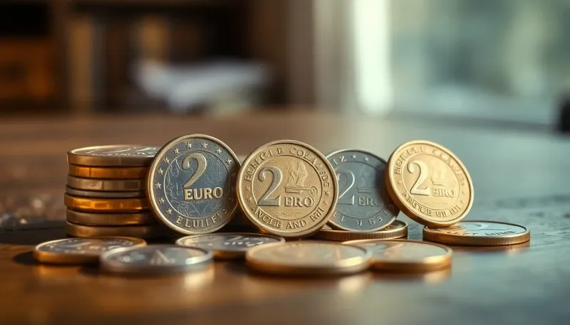La valeur des pièces de 2 euros : guide des pièces rares et leur cote