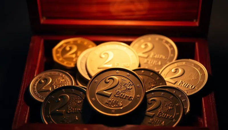 Les pièces de 2 euros rares : guide complet sur leur valeur et rareté