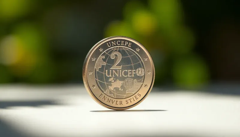 Tout savoir sur la pièce de 2 euros célébrant les 75 ans de l'UNICEF