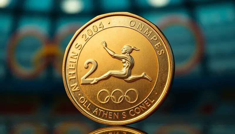 Valeur des pièces de 2 euros des Jeux Olympiques d'Athènes 2004